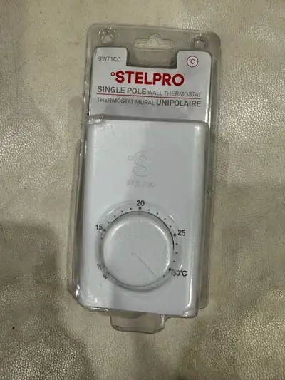 Stelpro Wall Thermostat pickup only @ Glynn rd ajax , View more