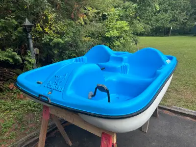 Listing this for my father. It’s a used, Pelican Pedal Boat in excellent condition. Clean and everyt...