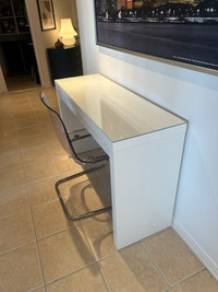 Table console/bureau MALM (IKEA)