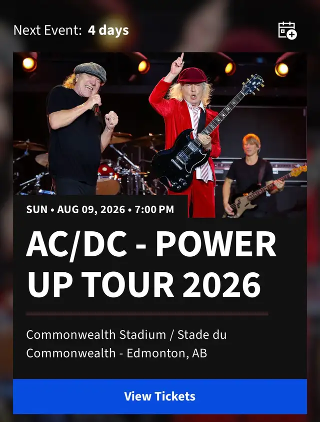 ACDC Etown this Sunday