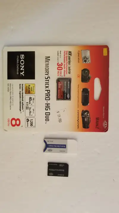New Soy Memory stik Pro duo 8gb, View more