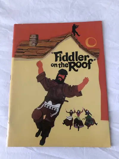 Fiddler on the Roof Film Programme to the 1971 Mirisch Production Movie directed by Canadian born, N...