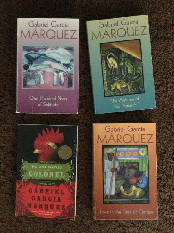 4 Gabriel Marquez Softcover Books in Fiction in Prince George