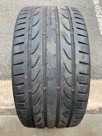 1 x single 255/35/19 96Y General G-Max RS with 70% tread