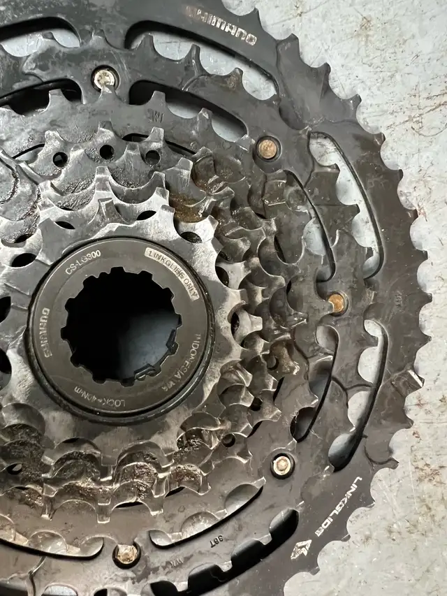 9 speed cassette 11-46 Shimano Linkglide in Frames & Parts in City of Toronto - Image 3
