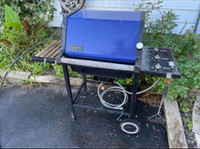 Weber brand natural gas BBQ. Clean and works great.