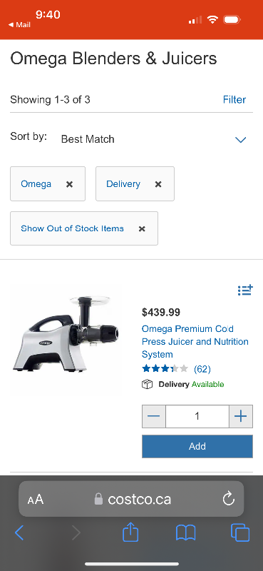 JUICER (OMEGA), View more