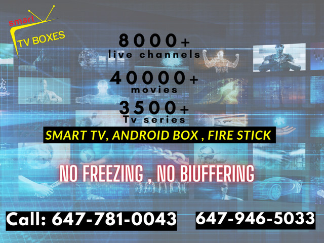 SMART TV , ANDROID TV ALL KIND OF CABLE FREE in General Electronics in Mississauga / Peel Region