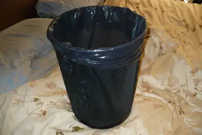 metal waste basket, View more
