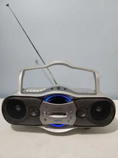 Sony CFD-F10 CD Radio Cassette-Corder Boombox, View more