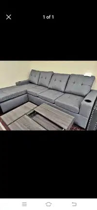 4 seacter sofa Brand New Sectional Fabric Sofa