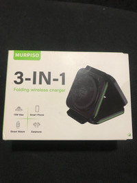 MURPISO 3 in 1 Folding Wireless Charger