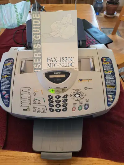 Brother Scanner and Fax Machine, View more