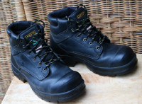 6 inch Steel Toe leather Safety shoes boots men’s size US 10 EUR