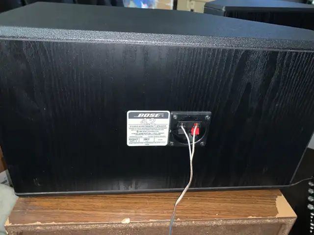 Vtg 1985 Bose 4.2 Stereo Everywhere Bookself Reflecting speakers in Speakers in Markham / York Region - Image 8