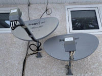 shaw direct satellite dish and LNB