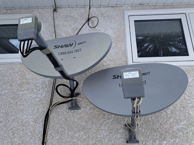 shaw direct satellite dish and LNB in Video & TV Accessories in Regina
