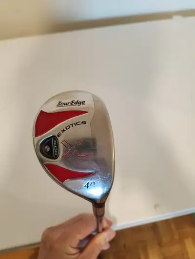 TourEdge 4H 21* hybrid golf club S flex shaft golf club.