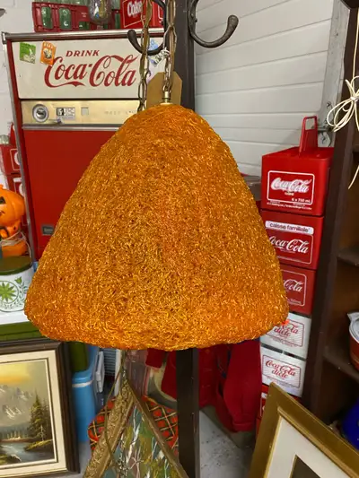 Vintage Spaghetti Hanging Lamp - Working, View more