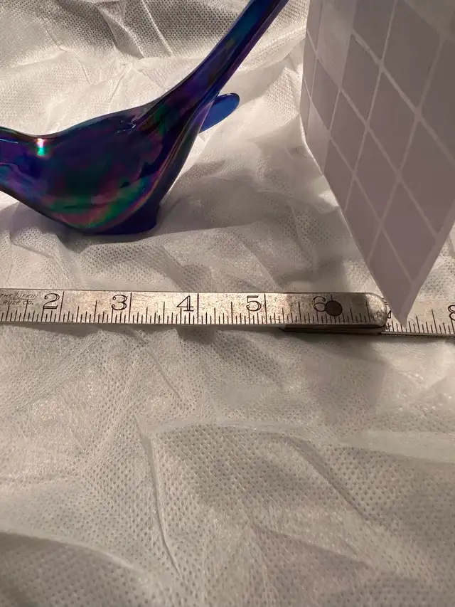 O - VINTAGE FENTON IRIDECENT BIRD in Arts & Collectibles in Barrie - Image 4