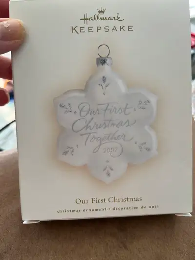 New Christmas snowflake ❄️ ornament hallmark , View more