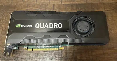Nvidia Quadro K5000 GPU Graphics Card 4Gb GDDR5 RAM