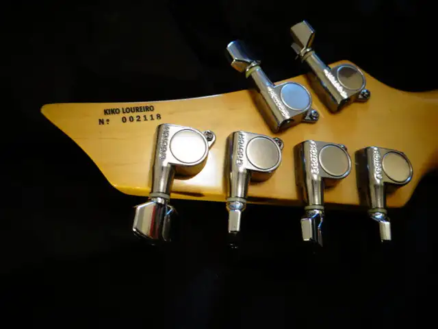 Tagima K1 Guitar  Kiko Loureiro MasterLuthier Silver(sell/trade) in Guitars in City of Toronto - Image 10