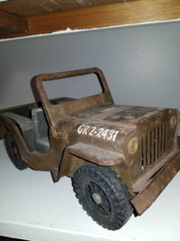Tonka steel toy jeep
