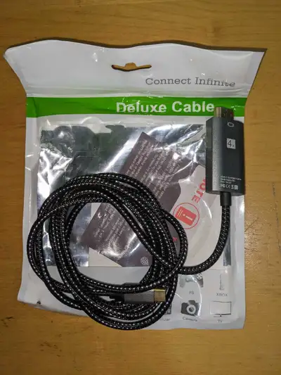 Price not negotiable. Never used. Since ad is up, item will be available. Each $15. 4k quality HDMI...