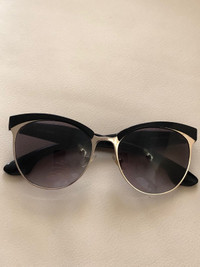 MIU MIU Black/Brown Gradient Stardust Sunglasses MADE IN ITALY