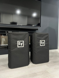 Pair of EV ZLX-15P with Covers