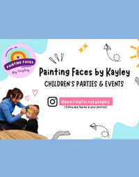 Face Parties for Children's Parties and Events