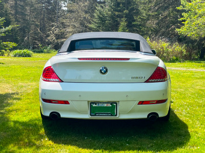 BMW 650i Convertible Soft top