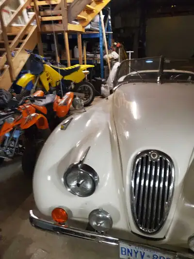 Feast your eyes on this classic 1954 Jaguar, a true vintage beauty kit car . This sweet ride, which...