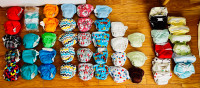 Premie to 3 month Cloth Diapers (Lil’ Joey mostly) and Bag