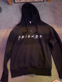 black friends hoodie  