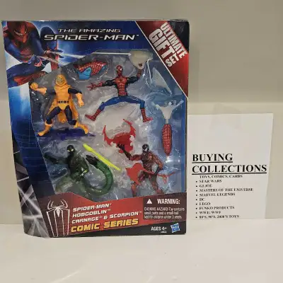 Marvel Universe 3.75 4pk Spiderman Scorpion Carnage Hobgoblin , View more