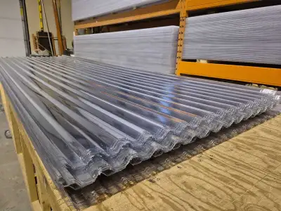 Clear Polycarbonate Corrugated Panels, View more