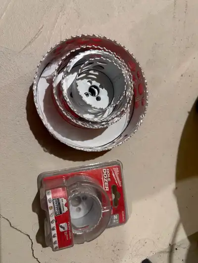 New Milwaukee hole saws., View more