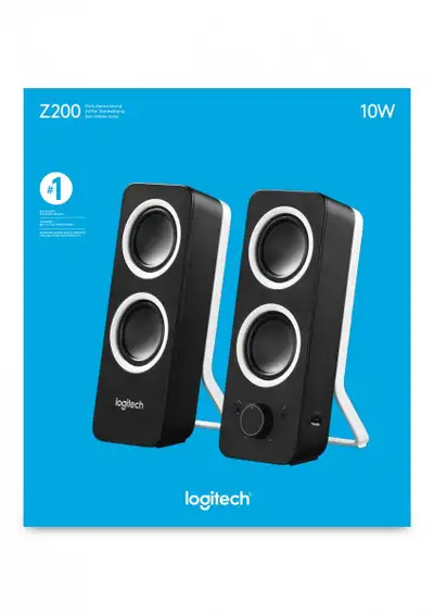 Logitech Speaker Z200 2.0 black, View more