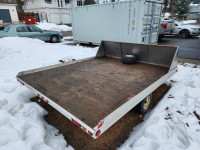 8x10 Aluminum Tilt Deck Trailer