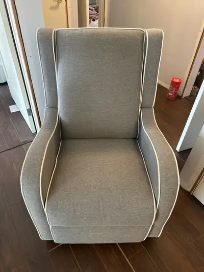 Kidiway Nursery Glider Recliner Chair – Grey, View more