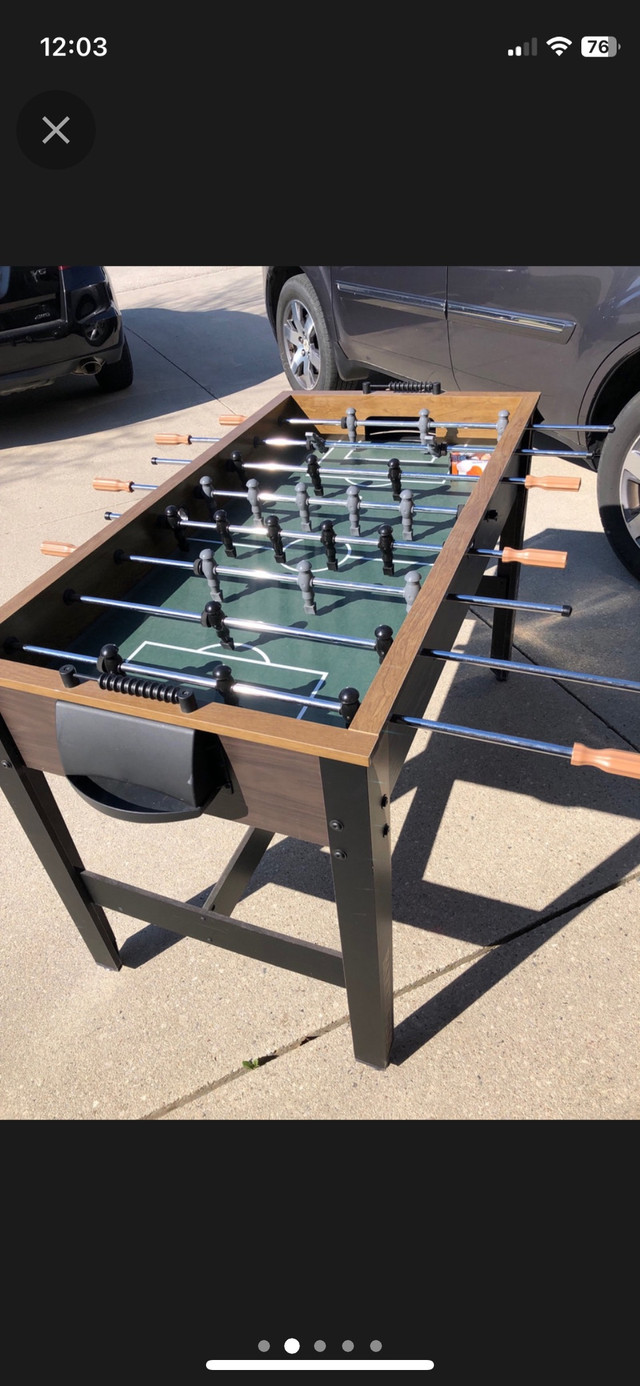 Barrington Foos ball table  in Other Tables in Owen Sound - Image 2