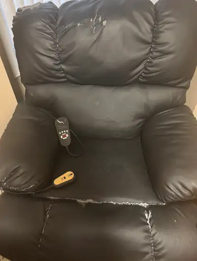 Power Lift Recliner Chair with massage features. FREE., View more