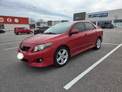 2010 Corolla S 145k Kms Great Condition Cheap on gas Well maintained