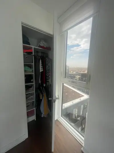 FEMALE ONLY A bright and cozy second bedroom (with a door, 2 windows and a closet) in a 3-bedroom co...