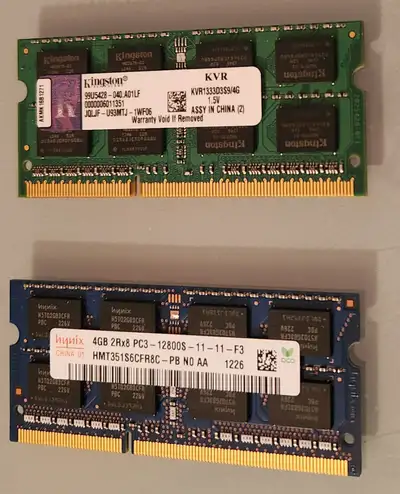 2GB & 4GB RAM PC3-8500 DDR3 for Laptop (USED), View more