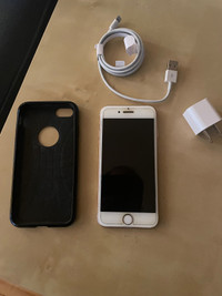 iPhone 8 Unlocked 64gb with case and charger