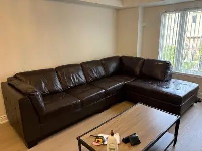 Leather Sectional, View more