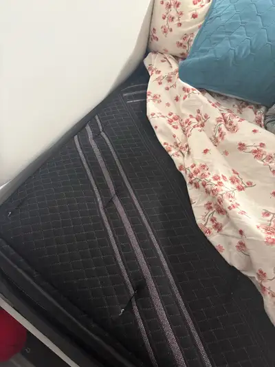 new mattress purchased in November from the brick, memory foam, View more